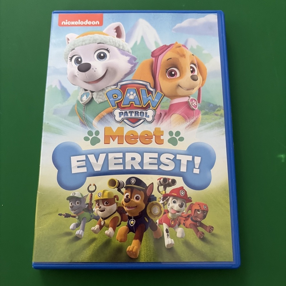 Paw Patrol: Meet Everest Movie DVD Nickelodeon Kids